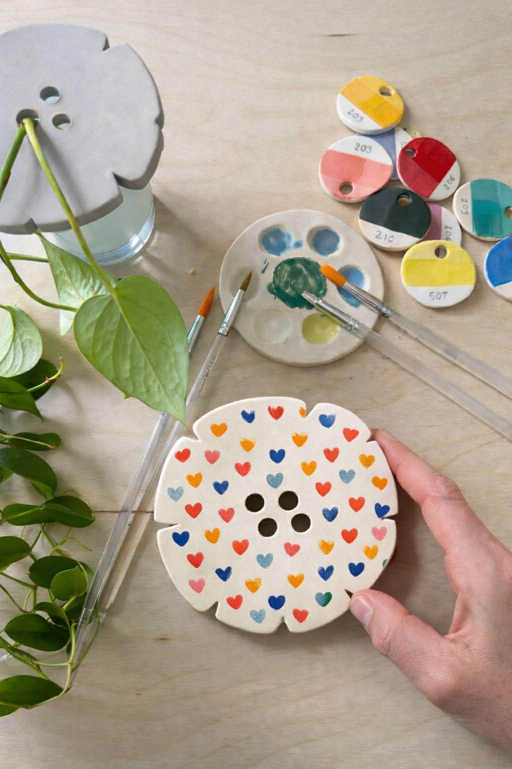 Spring and Mother's Day Ceramic Painting Workshop