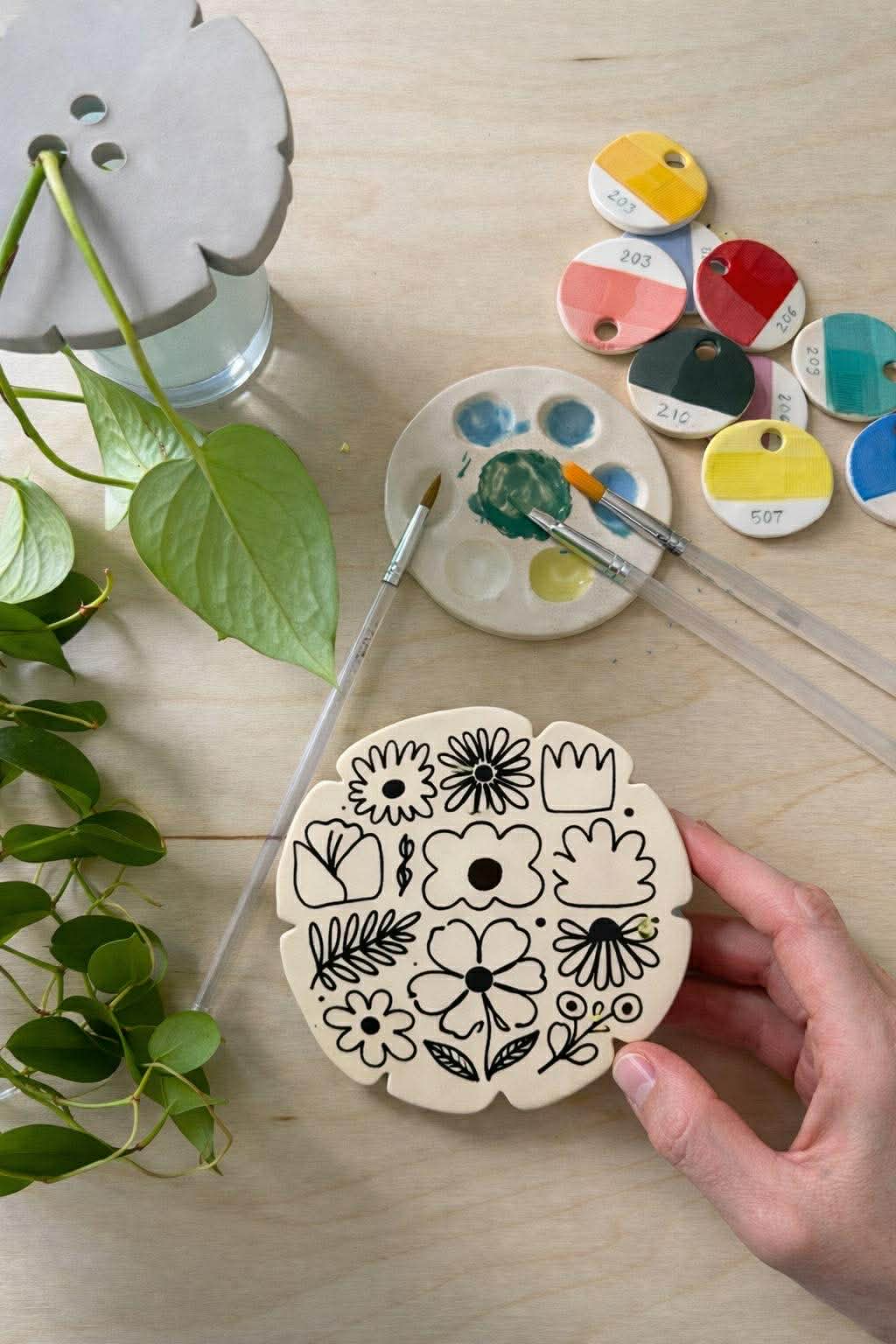 Spring and Mother's Day Ceramic Painting Workshop