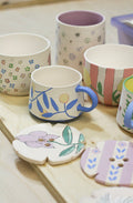 tasse peinture sur céramique dessins